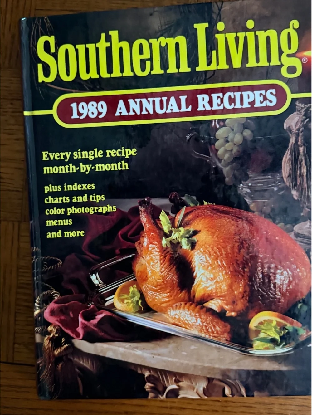 Southern Living 1989 Annual Recipes Cookbook